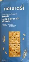 Mängden socker i Crackers semintegrali senza granelli di sale