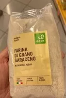 Mängden socker i Farina grano saraceno