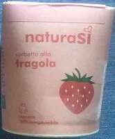 Mängden socker i Sorbetto alla fragola