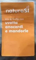 Mängden socker i Mix di frutta secca