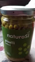 Mängden socker i Piselli italiani