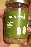 Mängden socker i natura sì fagioli borlotti