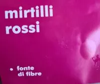 Mängden socker i Mirtilli rossi