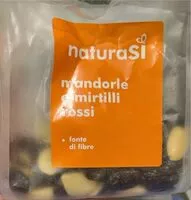 Mängden socker i Mandorle e Mirtilli