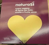Mängden socker i Cuore vegano di farro con fichi uvetta e frutta secca