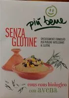 Mängden socker i Cous cous biologico con avena