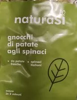 Mängden socker i Gnocchi di patate agli spinaci