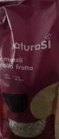 Mängden socker i Muesli alla frutta