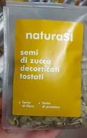 Mängden socker i Semi di zucca decortificati tostati