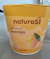 Mängden socker i Sorbetto al mangi