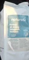 Mängden socker i Farina di avena integrale italiana biologica macinata a pietra