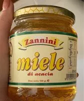 Mängden socker i miele di acacia