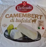 Mängden socker i Camembert di bufala