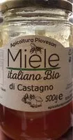 Mängden socker i Miele italiano bio di castagno