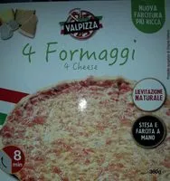 Mängden socker i Pizza 4 fromage