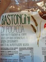 Mängden socker i Bastoncini di focaccia