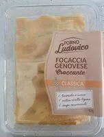 Mängden socker i Focaccia Genovese Croccante classica