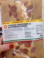 Mängden socker i Focaccia tomates cerises