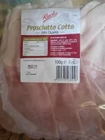 Mängden socker i Prosciutto cotto