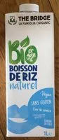 Mängden socker i Boisson de riz naturel
