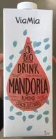 Mängden socker i Bio Drink Mandorla