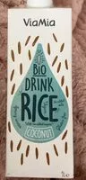 Mängden socker i Bio drink rice coconut