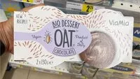 Mängden socker i Bio dessert OAT Chocolate