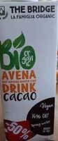 Mängden socker i Bio organic Avena drink cacao