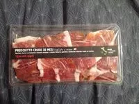 Mängden socker i Prosciutto Crudo 30 Mesi