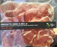 Mängden socker i Prosciutto crudo 24 mesi