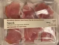 Mängden socker i Speck