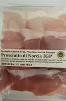 Mängden socker i Prosciutto crudo