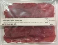 Mängden socker i Bresaola di Chianina