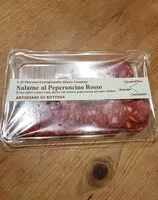 Mängden socker i Salame al peperoncino rosso