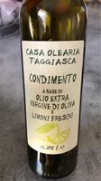 Mängden socker i Condimento a base di olio