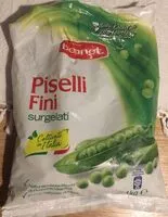 Mängden socker i Piselli fini surgelati