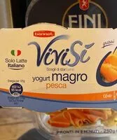 Mängden socker i Yogurt magro pesca