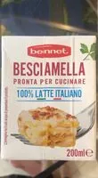 Mängden socker i Besciamela