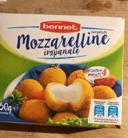 Mängden socker i Mozzarelline impanate