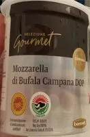 Mängden socker i Mozzarella di Bufala Campana DOP
