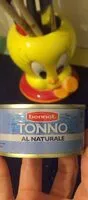 Mängden socker i Tonno al naturale