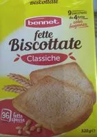 Mängden socker i Fette biscottate