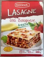 Mängden socker i Lasagne alla bolognese