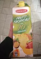 Mängden socker i Succo frutti tropicali