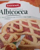 Mängden socker i Crostata albicocca