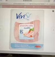 Mängden socker i Prosciutto cotto