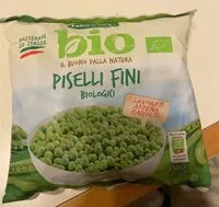 Mängden socker i Piselli fini biologici