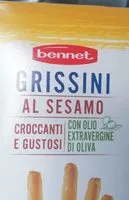 Mängden socker i GRISSINI al sesamo