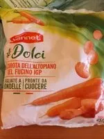 Mängden socker i Carote a rondelle