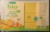 Mängden socker i Sfoglia extra fine per lasagne